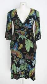 vestido quintess feminino estampado