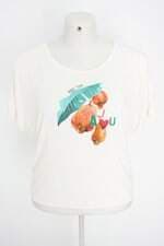blusa malwee feminina estampada com silk