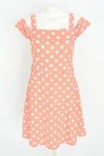 vestido interview feminino rosa estampado com forro
