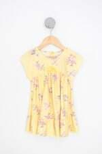 vestido nick kids estampado com aplique