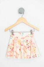 saia picnic kids estampada com cós com elástico e forro