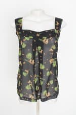 regata miallegra feminina preta com transparência