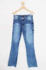 calça jeans feminina azul