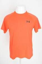 camiseta esportiva under armour masculina laranja