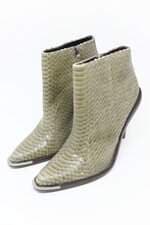 bota de couro Animale feminina verde