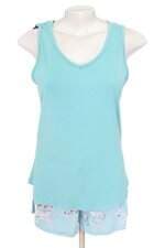 conjunto de pijama recco feminino verde floral