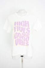 t-shirt soul feminina off white com silk