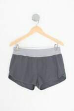 shorts de academia body work feminino cinza