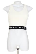 cropped hush by rosana feminino off white com recortes
