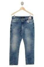 Calça Marc Alain jeans masculina azul