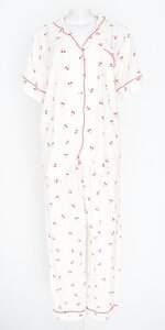 conjunto de pijama ava feminino bege estampado