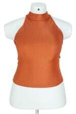 blusa Loja Três feminina laranja