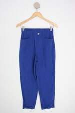 calça de tecido riachuelo feminina azul