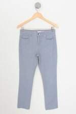 calça de sarja dkny feminina azul