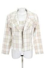 conjunto duas peças feminino bege
