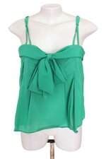 blusa carisma feminina verde com laço