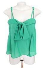 blusa carisma feminina verde com laço