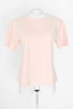 camiseta drops feminina rosa