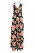 vestido mercatto feminino estampado com franzido