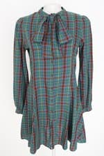 vestido Zara feminino xadrez
