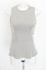 blusa Canal feminina verde com peplum