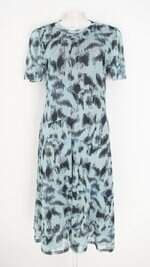 vestido feminino estampado com forro