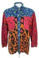 camisa Farm feminina estampada com recortes
