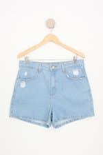 shorts jeans pool feminino azul