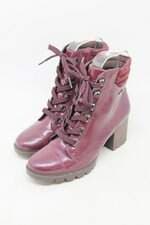 bota dakota feminina vermelha