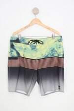bermuda quiksilver masculina estampada