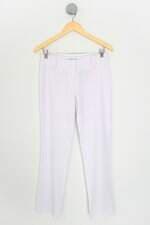 calça de tecido unoland feminina branca