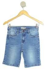 bermuda jeans C&A kids azul