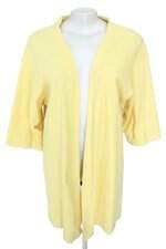 cardigan feminino amarelo