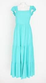 vestido feminino verde