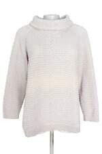 blusa de tricô endless feminina cinza