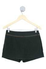 shorts saia C&A feminino verde