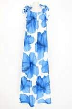 vestido feminino estampado com aplique