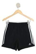 shorts Adidas kids preto com forro