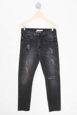 calça de sarja calvin klein masculina preta