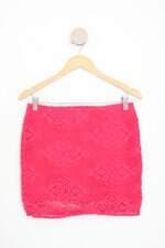 saia dzarm feminino rosa com forro
