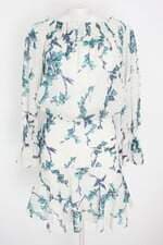 vestido Bo.Bô feminino estampado com forro e franzido