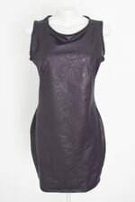 vestido rosa dourada feminino roxo