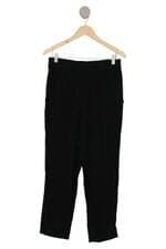 Calça de tecido feminina preta