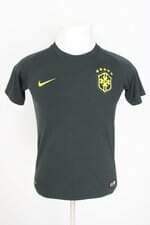 camiseta seleção brasileira nike masculina verde com patch