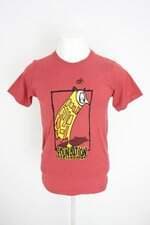 camiseta medium masculina vermelha com silk