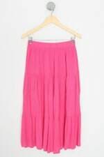 saia aqua feminina rosa com forro