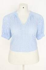 blusa feminina azul