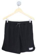 bermuda Abercrombie & Fitch kids preta
