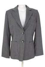 blazer Banana Republic feminino cinza com forro