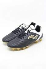 chuteira joma masculina preta com recortes